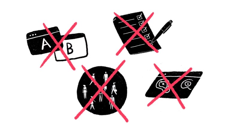 چه چیزی تست کاربردپذیری نیست ؟